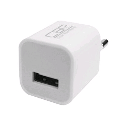 CBR Human Friends 220V to USB Max Power Solo White Зарядное устройство