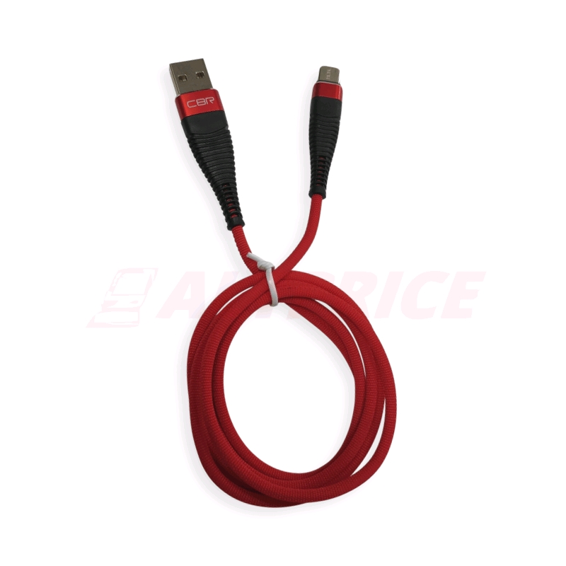 USB  2.0  AM/TypeC 1м CBR CB 502 Red Кабель