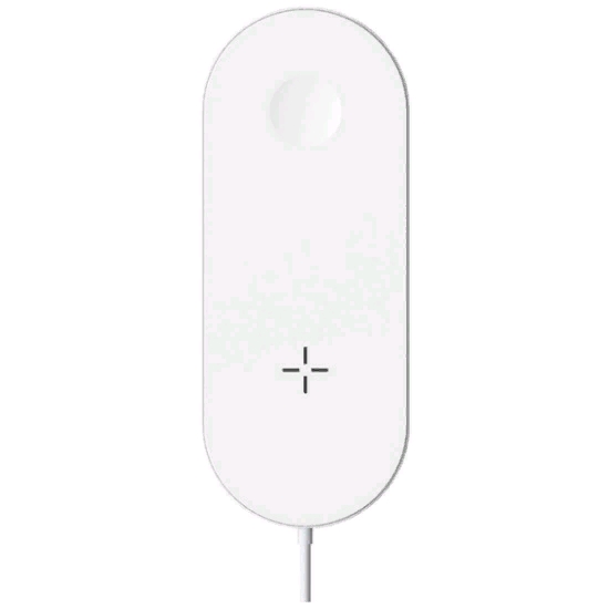 Devia 2 in 1 Wireless Charger для iPhone + Apple Watch - White (6938595315985) Зарядное устройство