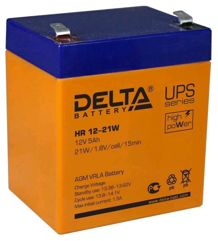 Delta HR 12-21 W 12В 5Ач Батарея
