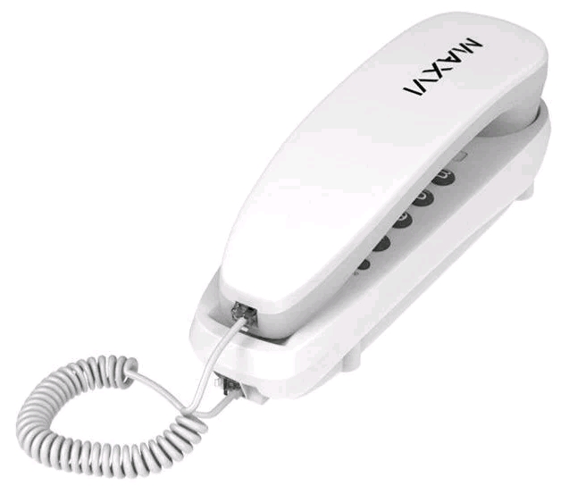 Maxvi CS-01 white Телефон проводной