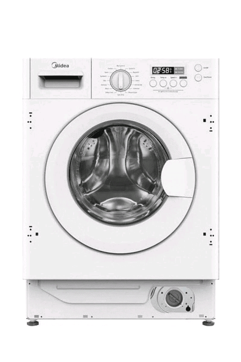 Midea MFGLW80B/W встраиваемая стиральная машина