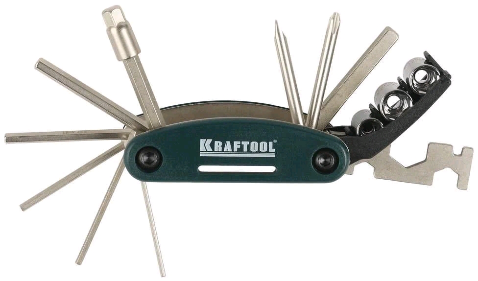 Набор велоинструмента "EXPERT" (Kraftool) # M 26182-H16 набор инструмента
