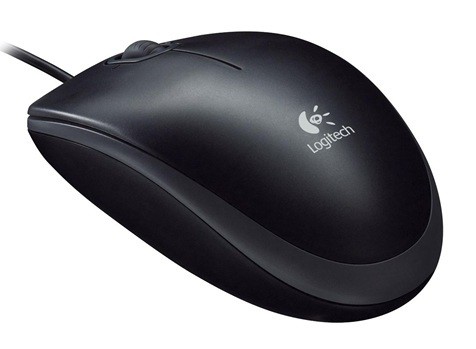Logitech B100 (910-003357) черный 800 USB (2кнопки) Мышь