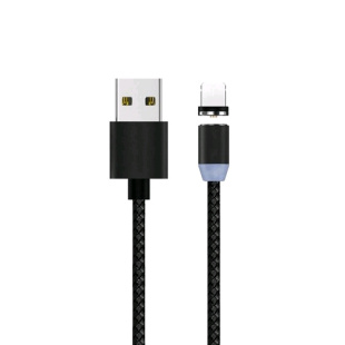 Devia Gracious Series Magnetic Charging Cable for Lightning - Black (1м) (6938595341236) Кабель