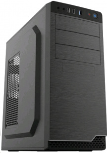 Foxline FL-816 Pentium G5400(3.7GHz)/4Gb/SSD240Gb/450W/DOS/Black Компьютер