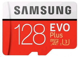 microSDXC 128Gb Class10 Samsung MB-MC128GA/RU EVO PLUS 2 + adapter Флеш карта