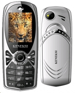 KENEKSI Q3 Silver Телефон мобильный