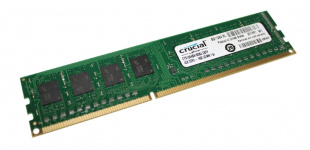 DDR3 4096Mb 1600MHz Crucial (CT51264BD160BJ) RTL (PC3-12800) CL11 Unbuffered UDIMM 240pin Память