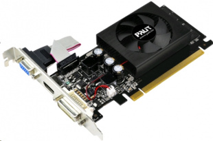 Palit PCI-E NV GF210 512Mb 32bit (TC) DDR3 625/589 CRT+DVI+HDMI bulk Видеокарта