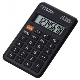 Citizen LC-310N черный 8-разр. Калькулятор