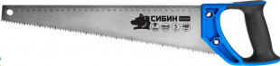 Ножовка по дереву (пила) 400 мм, шаг 5 TPI (4,5 мм), СИБИН Ножовка