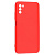 Cиликон матовый для Xiaomi POCO M3 красный Чехол-накладка