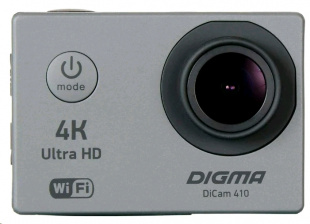 Digma DiCam 410 серый Экшн камера