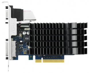Asus PCI-E GT730-SL-1GD3-BRK nVidia GeForce GT 730 1024Mb 64bit DDR3 902/1800 DVIx1/HDMIx1/CRTx1/HDC Видеокарта