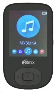 Ritmix RF-5100BT 8Gb Black MP3 флеш плеер