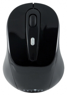 Oklick 435MW черный оптическая (1600dpi) беспроводная USB (3but) Мышь