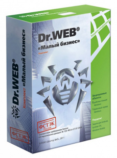 ПО Dr.Web «Малый бизнес» BOX для 5 ПК/1 сервер/5 пользователей почты на 1 год (BBZ-C-12M-5-A3) Программное обеспечение