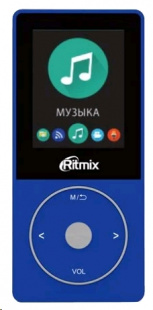 Ritmix RF-4650 8GB Blue MP3 флеш плеер