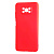 Cиликон матовый для Xiaomi POCO X3 красный Чехол-накладка