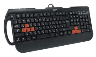 A4Tech G700 black Fast Gaming waterproof PS/2 Клавиатура
