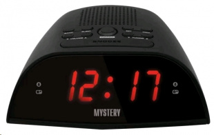Mystery MCR-48 black&red радиочасы