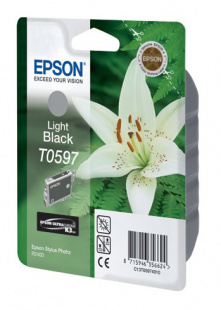 Epson Original T059740 светло-черныйдля Stylus Photo R24 Картридж
