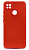 Cиликон матовый для Xiaomi Redmi 10A красный Чехол-накладка