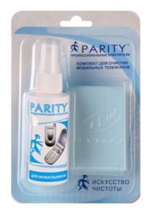 Parity (24144), Комплект для мобильных телефонов (спрей 65мл+2 салфетки из микрофибры 15*15см), блис Чистящие средства