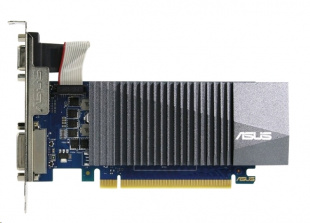 Asus PCI-E GT710-SL-1GD5 nVidia GeForce GT 710 1024Mb 32bit GDDR5 954/5012 DVIx1/HDMIx1/CRTx1/HDCP R Видеокарта