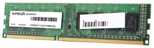 DDR3 8Gb 1600MHz AMD (R538G1601U2S-UGO) OEM green Память