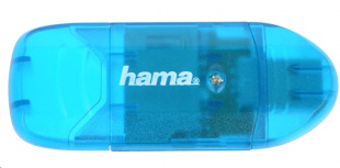 Hama H-114730 синий Устройство чтения карт памяти