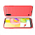 Cиликон матовый для Samsung A01 красный Чехол-накладка