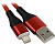 USB  2.0  AM/Lightning 1м Jet.A JA-DC49 Magnet QC 3A Red Кабель