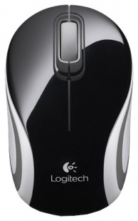 Logitech Mini M187 черная Wireless USB (910-002736) Мышь