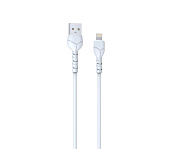 Devia Kintone Cable For Lightning V2 (5V 2.1A. 1M) - White (6938595348686) Кабель