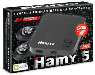 SEGA - Dendy "Hamy 5" (505-in-1) Black Игровая приставка