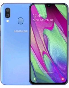 Samsung Galaxy A40 синий Телефон мобильный