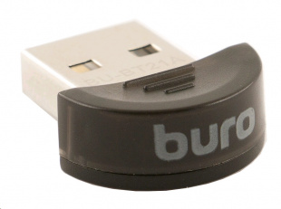 Buro BU-BT21A Bluetooth 2.1+EDR class 2 10м черный Адаптер