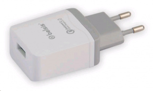 Belsis СЗУ 1 USB 3,6 A, белый (BS1408) QC 3 Зарядное устройство