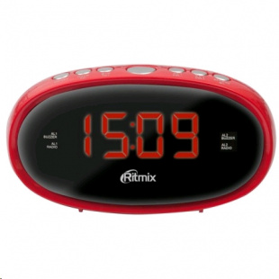 Ritmix RRC-616 RED радиочасы