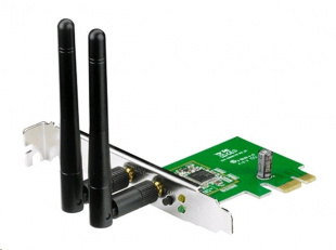 Asus PCE-N15 PCI Express (ант.внеш.съем) 2ант. Сетевая карта