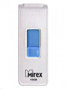 16GB Mirex Shot Белый (13600-FMUWST16) Флеш карта