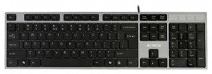 A4Tech KD-300 Silver Grey X-Slim USB Клавиатура