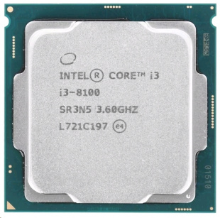 Intel Core i3-8100 OEM Процессор