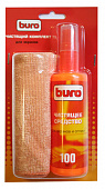 Buro BU-S/MF микрофибра+спрей для экранов и оптики 100мл Чистящие средства