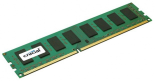 DDR3 2048Mb 1600MHz Crucial (CT25664BA160B) RTL (PC3-12800) CL11 Unbuffered UDIMM 240pin Память