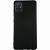 Cиликон матовый для Samsung A51 черный Чехол-накладка
