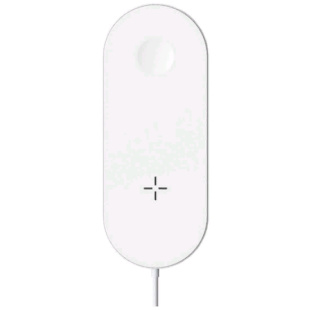 Devia 2 in 1 Wireless Charger для iPhone + Apple Watch - White (6938595315985) Зарядное устройство