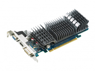 Asus PCI-E NV EN210 SILENT/DI/1GD3/V2(LP) GF210 1024M DDR3 Low Profile HDMI+DVI RTL Видеокарта